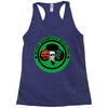 silver shamrock novelties Racerback Tank
