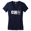 cia casting team funny Women's V-Neck T-Shirt