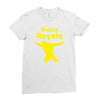 battle royale skydiving fortnite Ladies Fitted T-Shirt