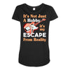 not just a hobby Maternity Scoop Neck T-shirt