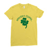 irish girl Ladies Fitted T-Shirt
