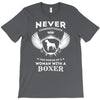 woman with a boxer T-Shirt