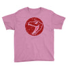 Red Dinosaur Youth Tee