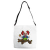 halloween clown Adjustable Strap Totes