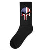 skull u.s.a. back Socks