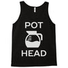 pot head coffee lover Tank Top