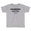 engineering it's as easy as riding a bike Toddler T-shirt