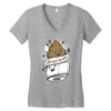 always together Women's V-Neck T-Shirt