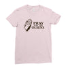 pray for the olsens Ladies Fitted T-Shirt
