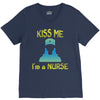 kiss a nurse V-Neck Tee