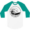 surf vibes 3/4 Sleeve Shirt