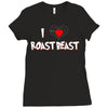 roast beast Ladies Fitted T-Shirt