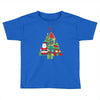 christmas tree made of bells stocking santa Toddler T-shirt