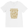 coffee addict V-Neck Tee