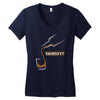 thirsty Women's V-Neck T-Shirt
