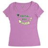 drink pee Women's Triblend Scoop T-shirt