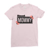 blessed mommy  flower Ladies Fitted T-Shirt