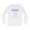 i stand with officer Long Sleeve Shirts