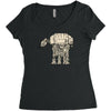 how many legs Women's Triblend Scoop T-shirt