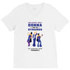 One Night Only Donna And The Dynamos V-Neck Tee