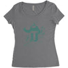 easy rider Women's Triblend Scoop T-shirt