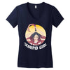 scorpio girl Women's V-Neck T-Shirt