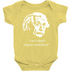 albert einstein's non believer Baby Onesie
