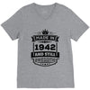Made In 1942 And Still Awesome V-Neck Tee