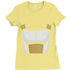 Saiyan Armor DBZ Vegeta Ladies Fitted T-Shirt