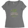 green dragon lager Women's Triblend Scoop T-shirt