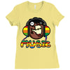 music Ladies Fitted T-Shirt
