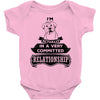 I Am Boxer Actually In A Very Commited Relationship Baby Onesie