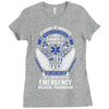 Forever The Title Emergency Medical Technician Ladies Fitted T-Shirt