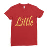 little (2) Ladies Fitted T-Shirt