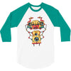robo fan 3/4 Sleeve Shirt