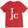i love jesus christ V-Neck Tee