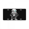 undertale sans License Plate
