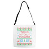 this is my ugly sweater Adjustable Strap Totes