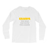 father's day grandpa gift funny grandpa shirt birthday gift for grandp Long Sleeve Shirts