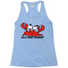 old and crabby Racerback Tank