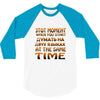 mixing languages russian english 3/4 Sleeve Shirt