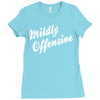 mildly offensive Ladies Fitted T-Shirt