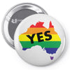 Vote Yes Australia Pin-back button