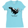 rat skunk Ladies Fitted T-Shirt