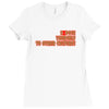 expose yourself to other cultures Ladies Fitted T-Shirt