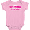 superwoman fighting diabetes Baby Onesie