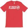 no photos please camera T-Shirt