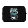 fishing pop Laptop sleeve