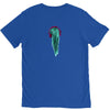 headphones girl V-Neck Tee