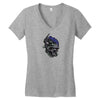 skull modile head Women's V-Neck T-Shirt
